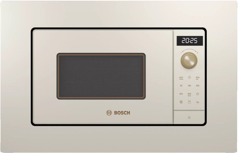 Bosch BEL623MP3 İnci Beyazı Ankastre Mikrodalga Fırın (SADECE İZMİR İÇİ TESLİMAT)