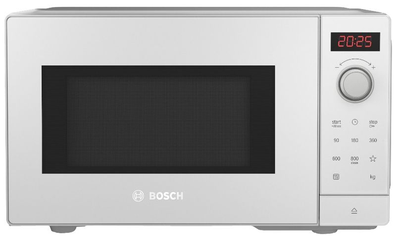 Bosch FFL023MW0 20 lt Beyaz Mikrodalga Fırın (İZMİR VE MANİSA TESLİMAT)