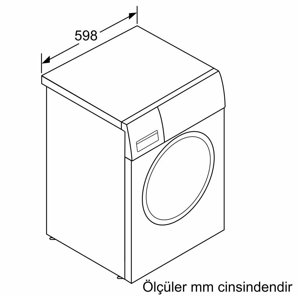 Serie 4 Çamaşır Makinesi 9 kg 1200 dev./dak. WAN24200TR (İZMİR VE MANİSA TESLİMAT)