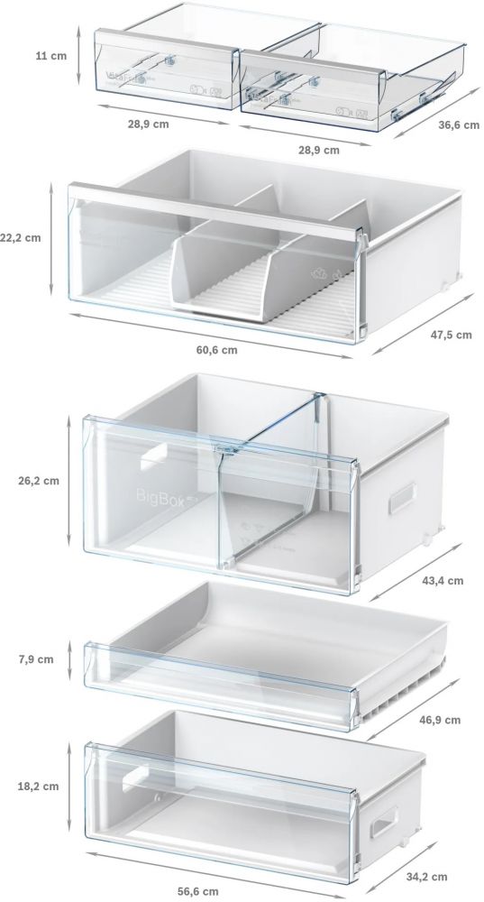 Serie 8 Alttan Donduruculu Buzdolabı 186 x 75 cm Kolay temizlenebilir Inox KGP76AIC0N (İZMİR VE MANİSA TESLİMAT)